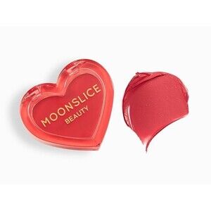 Moonslice Beauty Cream Blush in Cutie Pie Coral Pink New Vegan Cruelty Free